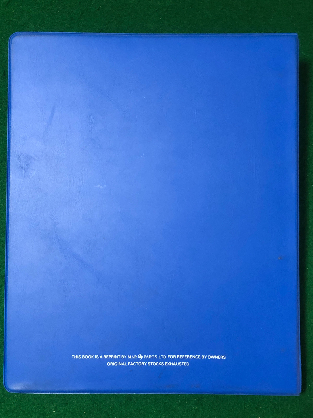 Ferrari Mondial 8 Spare Parts Catalog 1981/82 US Models (214/81)(MP)