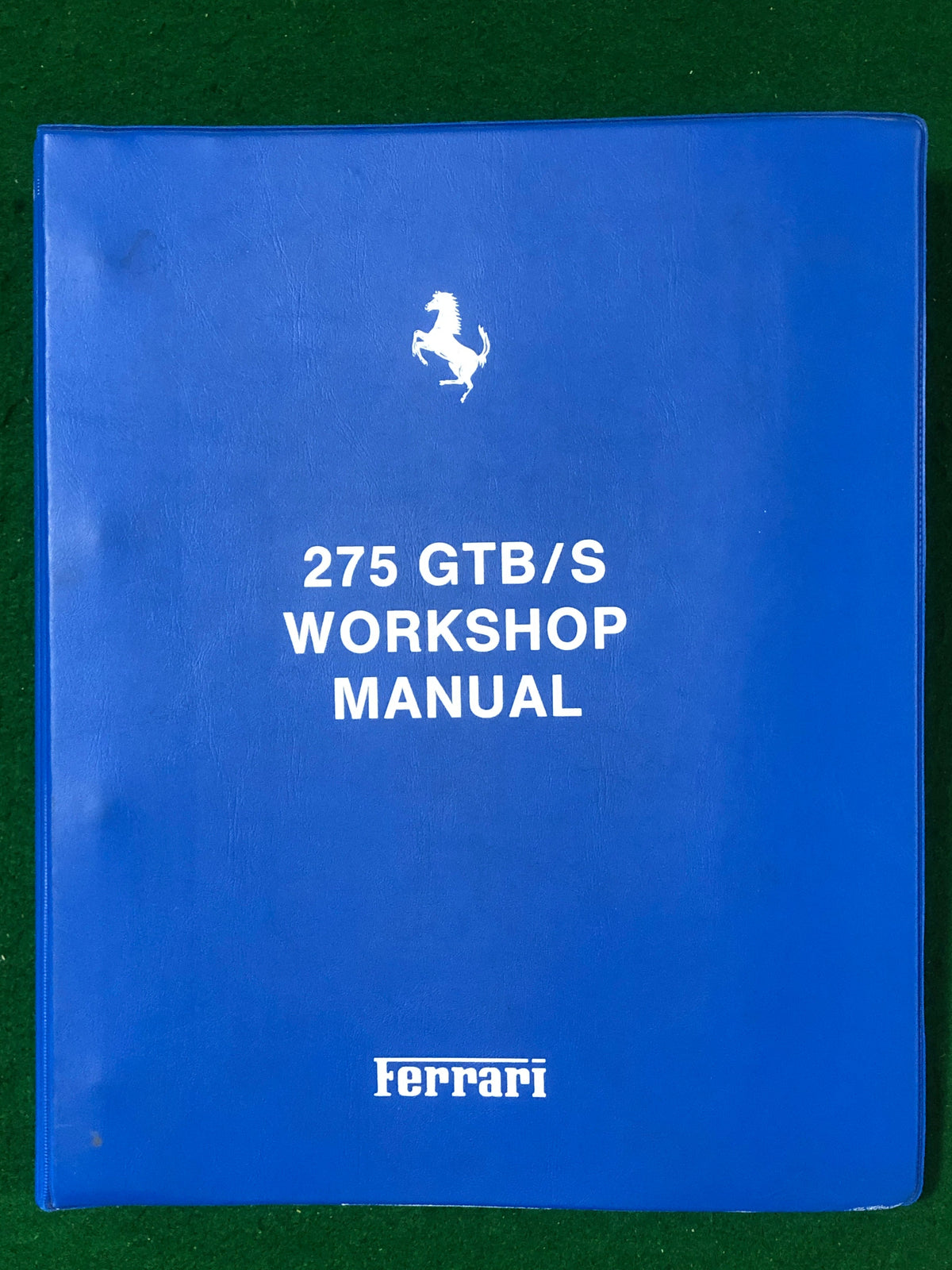 Ferrari 275 GTB/GTS Workshop Manual (MP)
