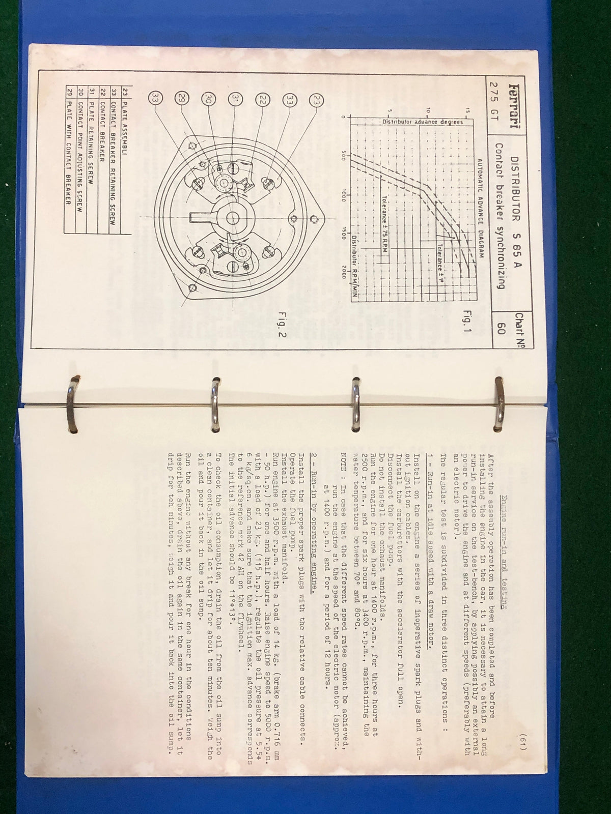 Ferrari 275 GTB/GTS Workshop Manual (MP)
