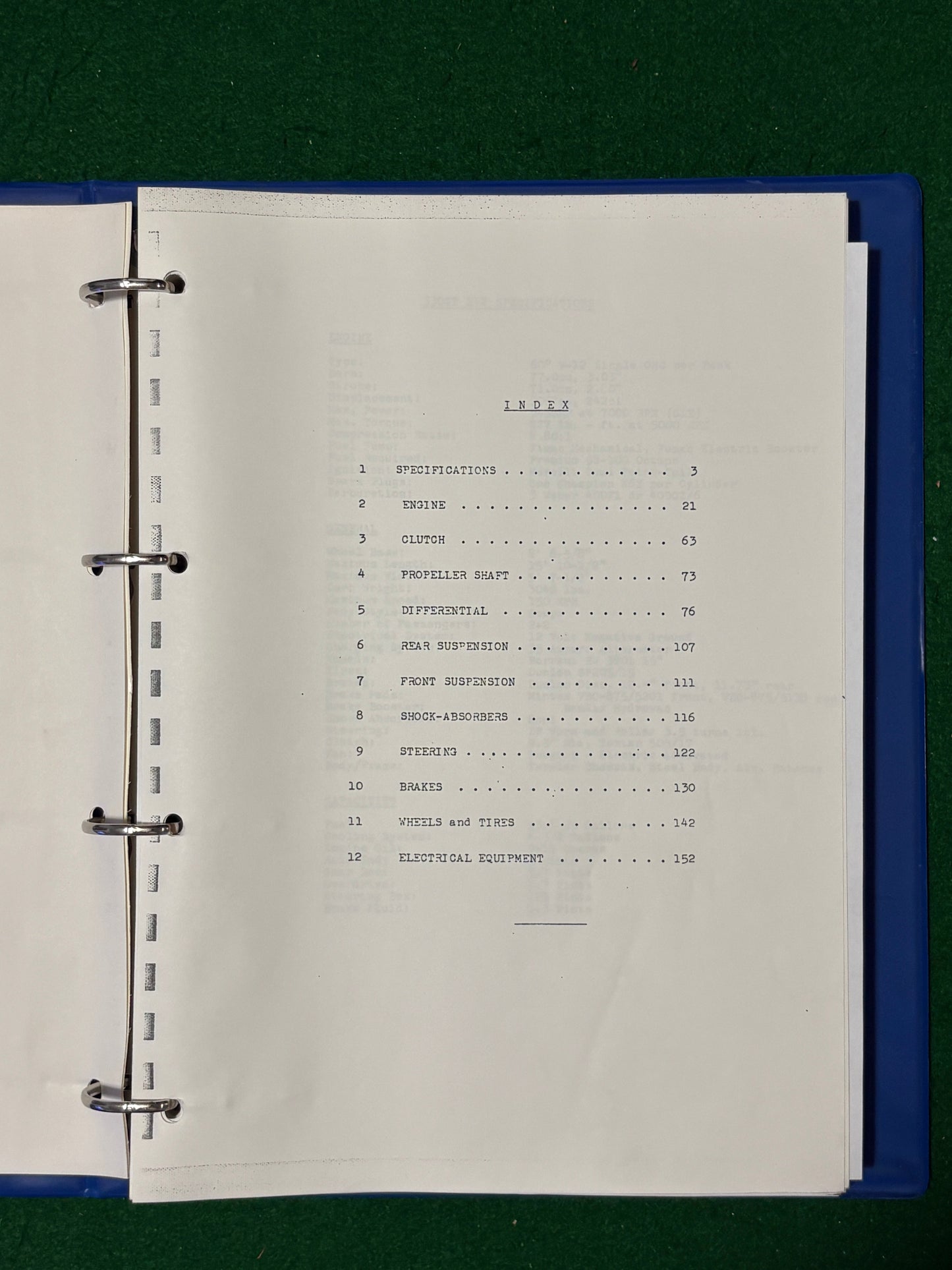 Ferrari 330 GT Workshop Manual 1964 (MP)