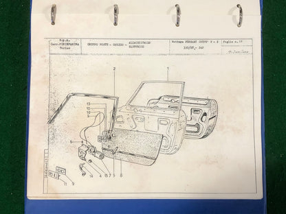 Ferrari 330 GTE 2+2 Body Parts Catalogue 1964-1967 (MC)