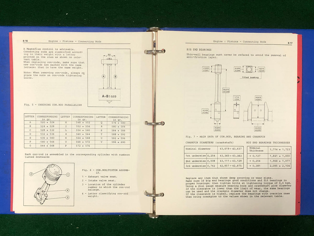Ferrari 308 GT4 Workshop Manual Manual (110/75)