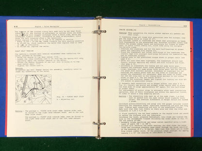 Ferrari 308 GT4 Workshop Manual Manual (110/75)