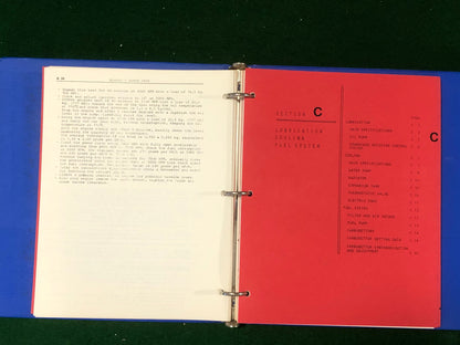 Ferrari 308 GT4 Workshop Manual Manual (110/75)