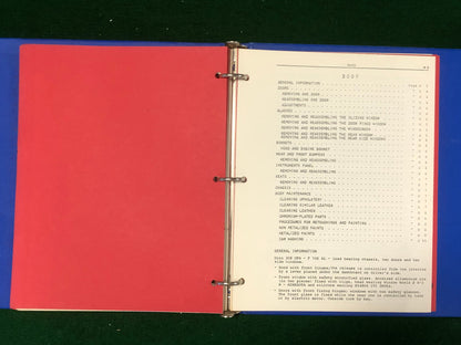 Ferrari 308 GT4 Workshop Manual Manual (110/75)