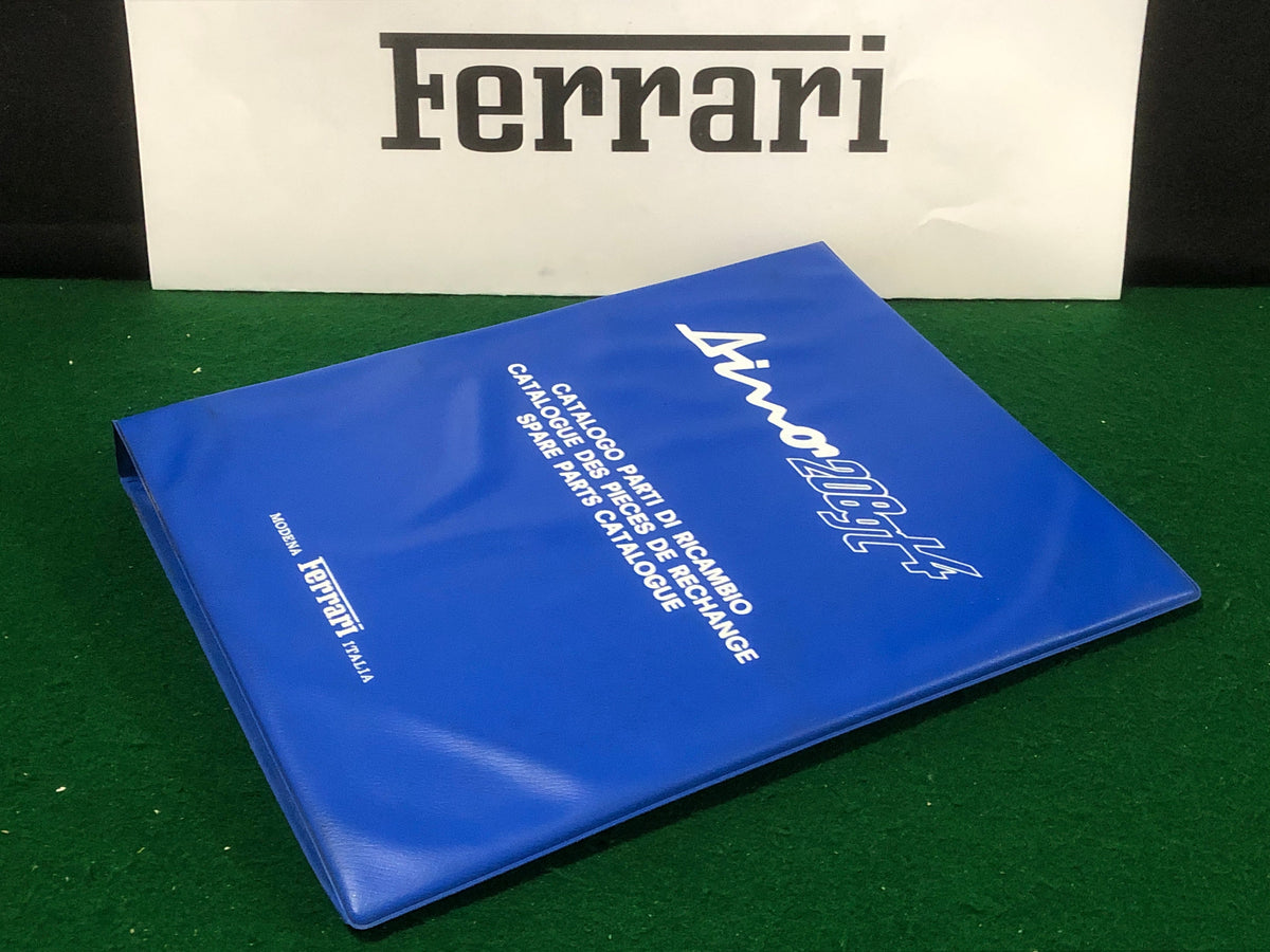 Ferrari 208 GT/4 Workshop Manual Binder (Empty)