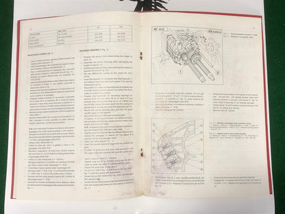 Ferrari 288 GTO Gearbox - Differential Workshop Manual (379/85)