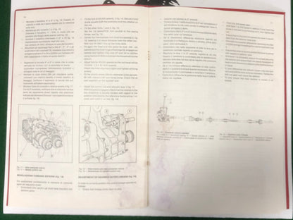 Ferrari 288 GTO Gearbox - Differential Workshop Manual (379/85)