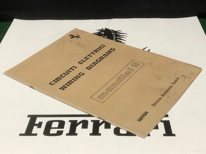 Ferrari Mondial 8 Wiring Diagrams Manual (223/81)