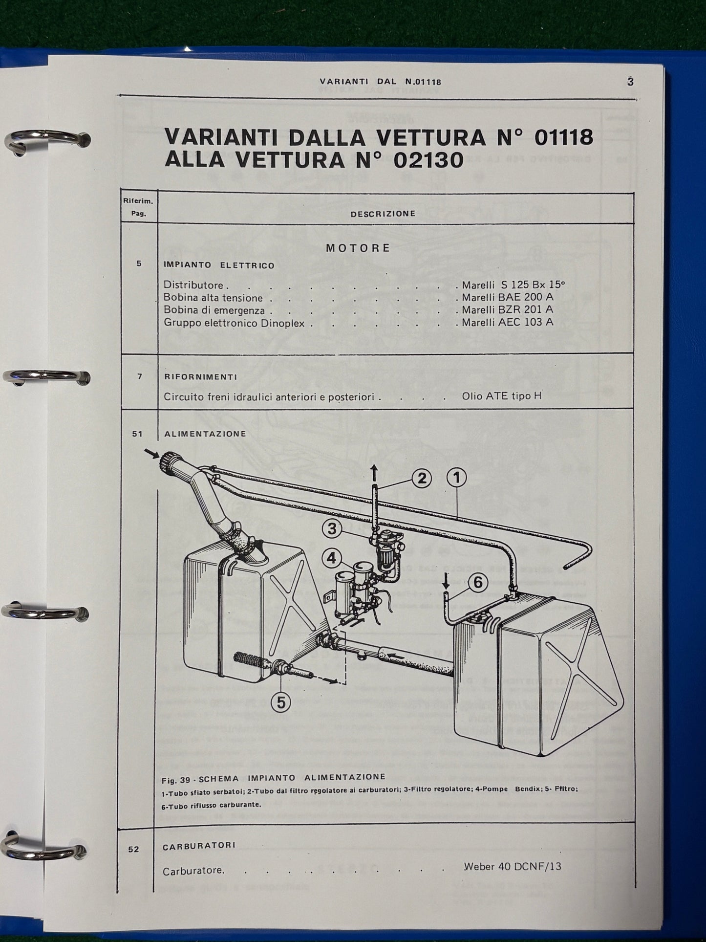 Ferrari Dino 246 GT Workshop Manual (71/72)(MP)(I)