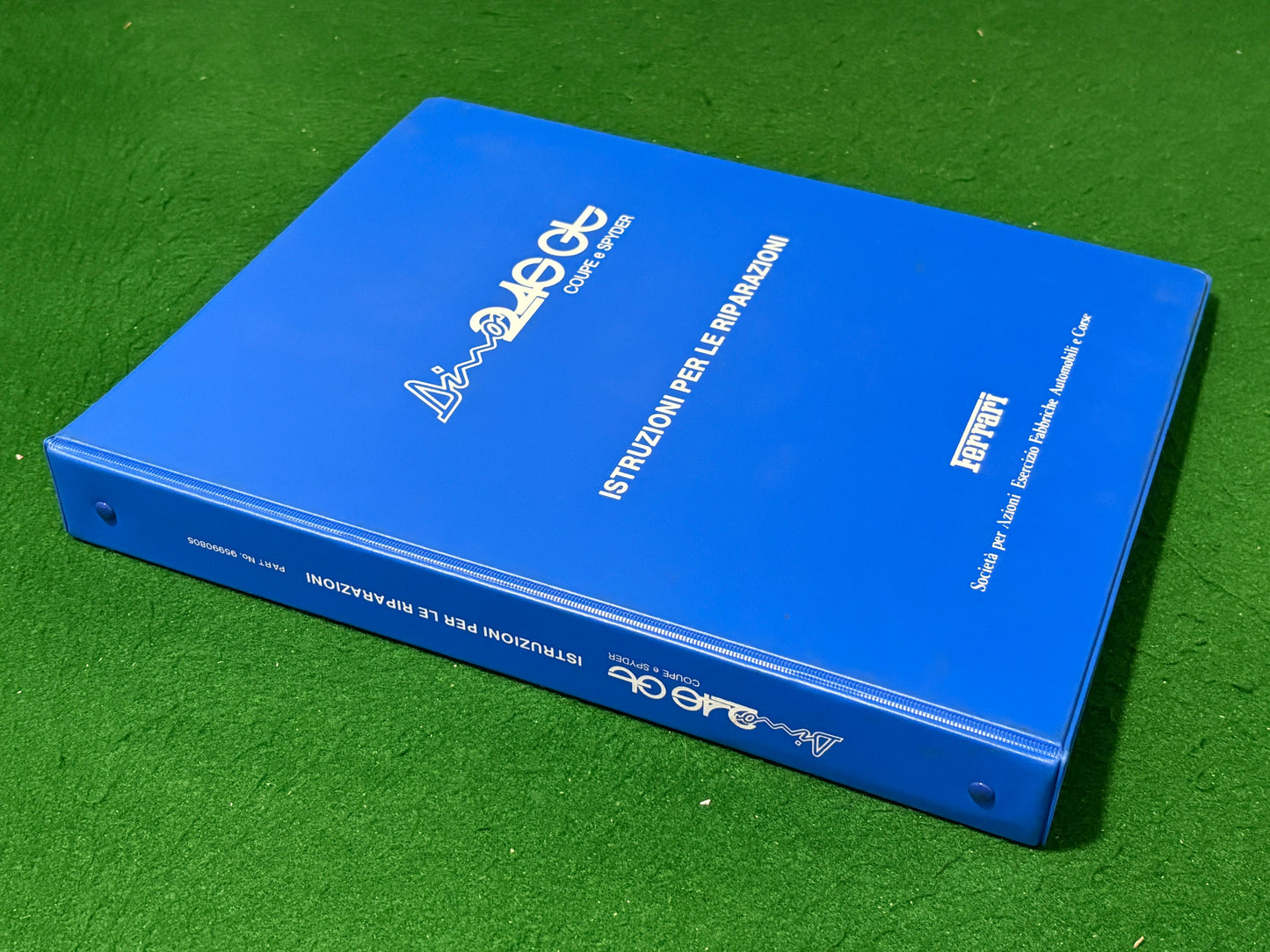 Ferrari Dino 246 GT Workshop Manual (71/72)(MP)(I)