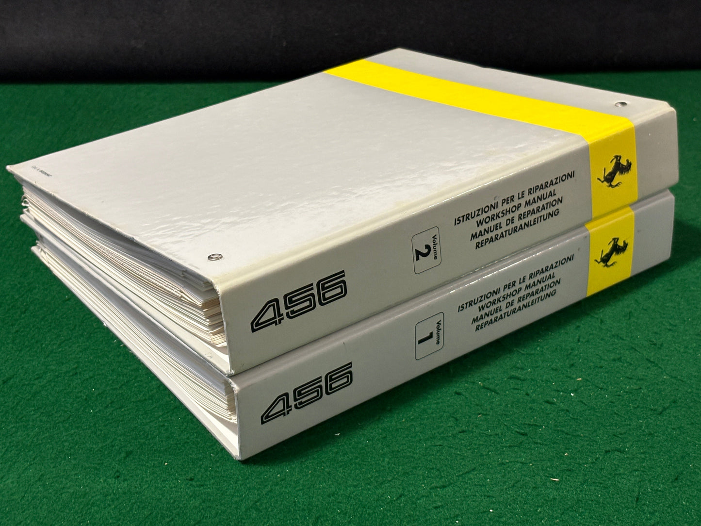 Ferrari 456 GT & 456 GTA Workshop Manual - 2 Volume Set