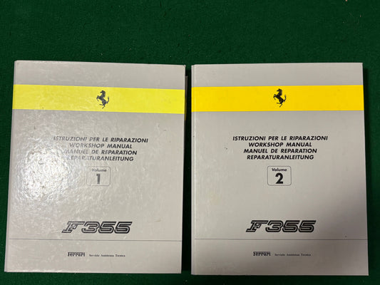 Ferrari F355 & F355 F1 Workshop Manual - 2 Volume Set (865/94-866/94)