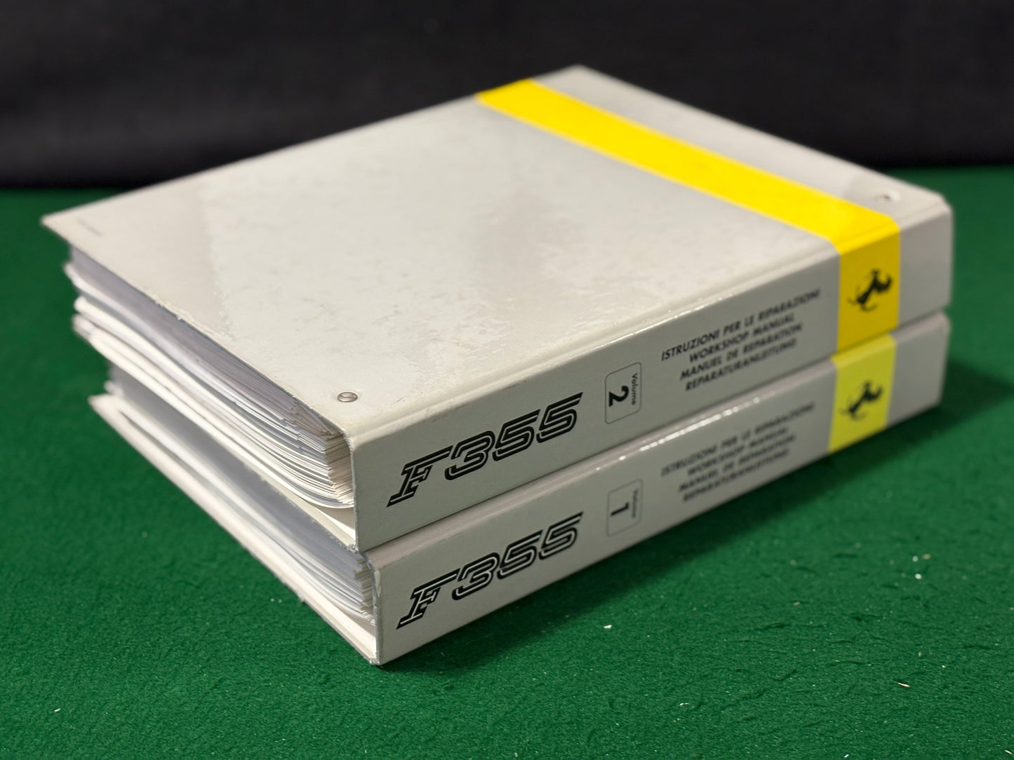 Ferrari F355 & F355 F1 Workshop Manual - 2 Volume Set (865/94-866/94)