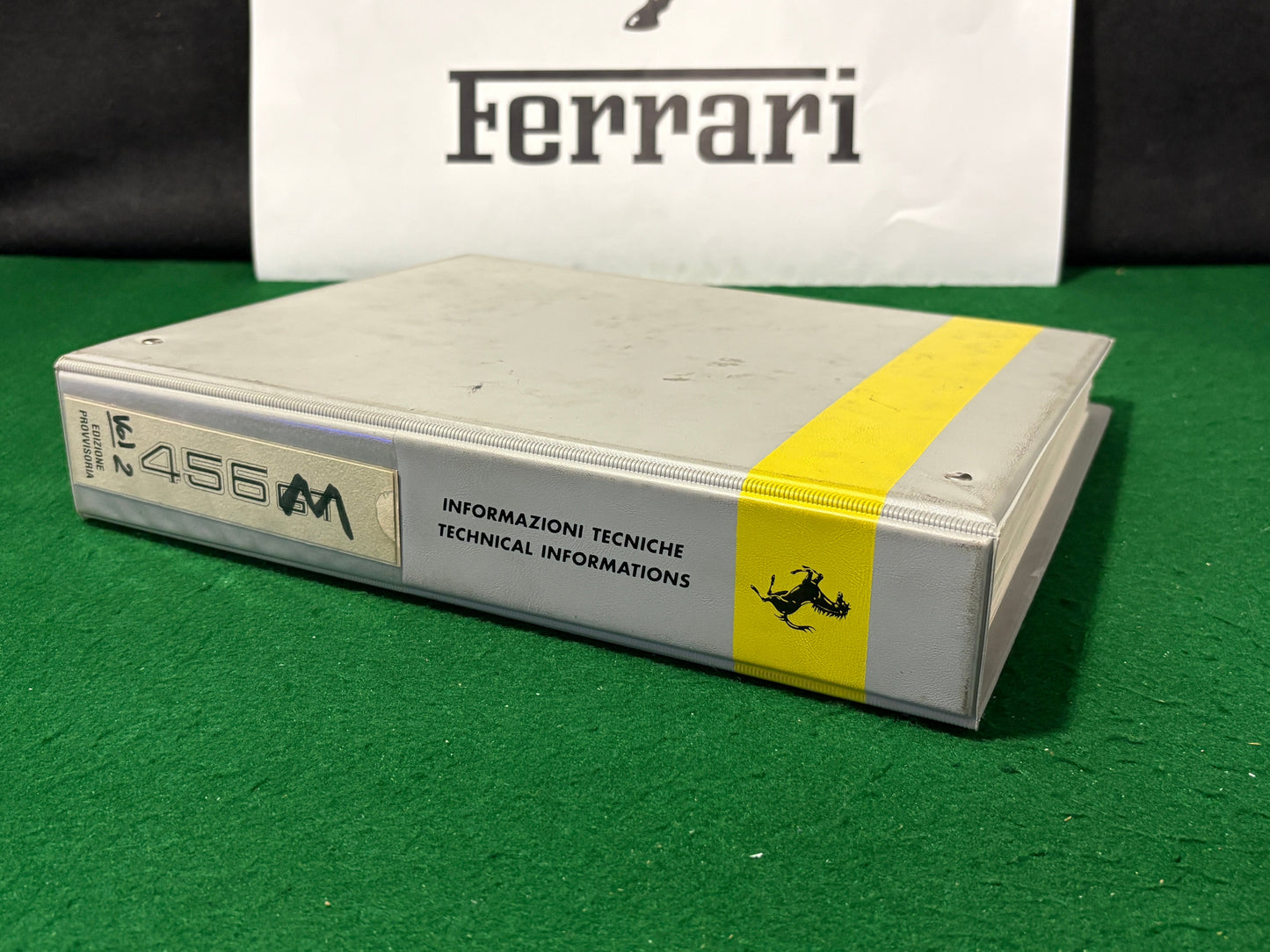 Ferrari 456M Technical Informations - Vol.2 (Temp version binder)
