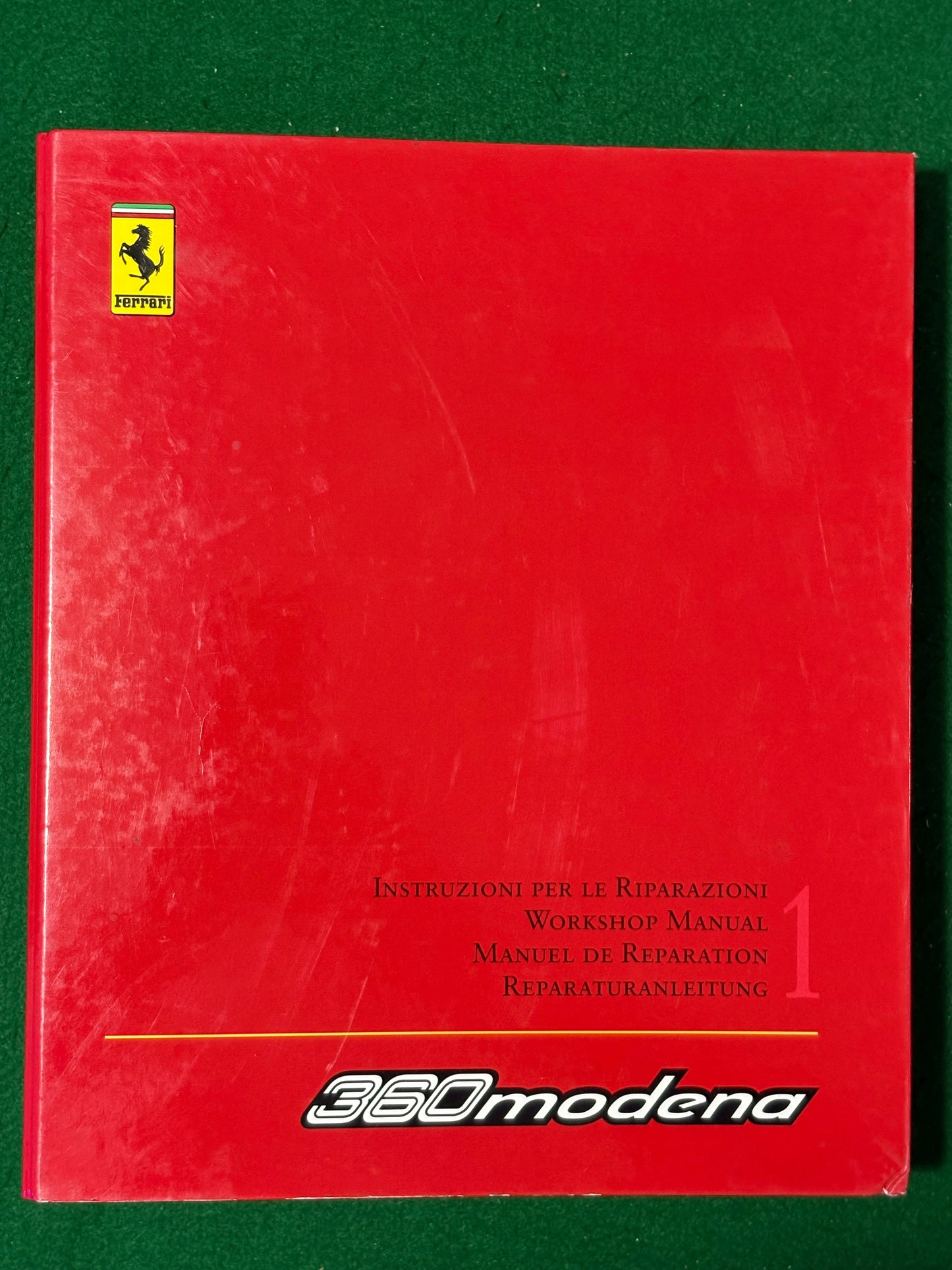Ferrari 360 Modena Technical Informations - 2 Volume Set (1477/99 & 1478/99)