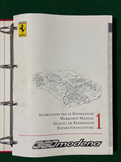 Ferrari 360 Modena Technical Informations - 2 Volume Set (1477/99 & 1478/99)