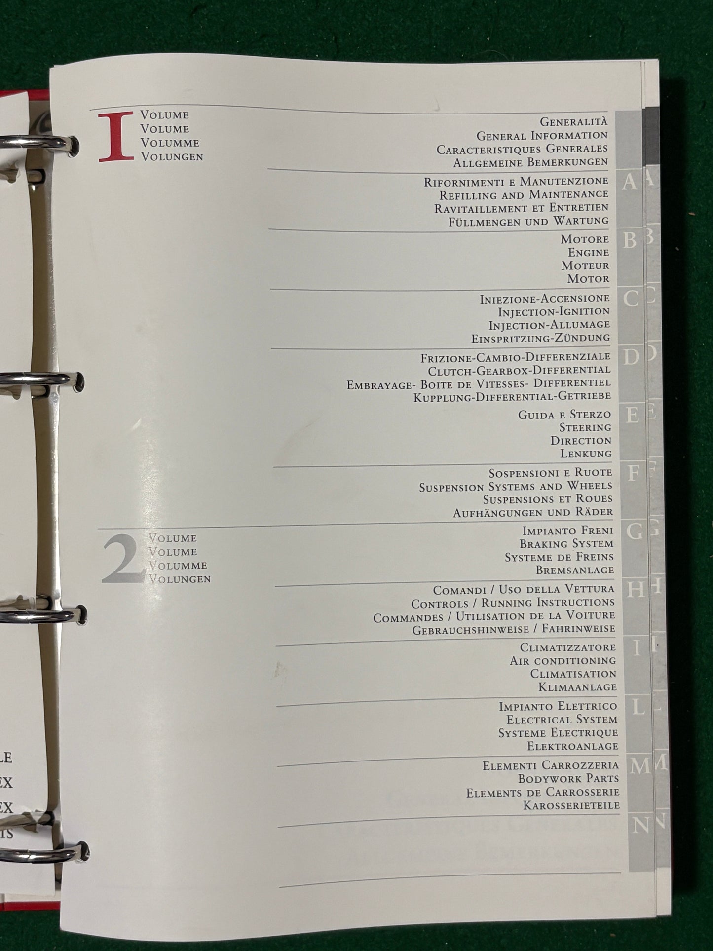 Ferrari 360 Modena Technical Informations - 2 Volume Set (1477/99 & 1478/99)
