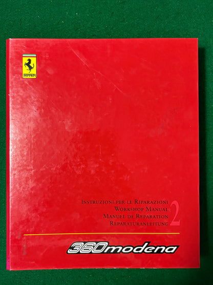 Ferrari 360 Modena Technical Informations - 2 Volume Set (1477/99 & 1478/99)