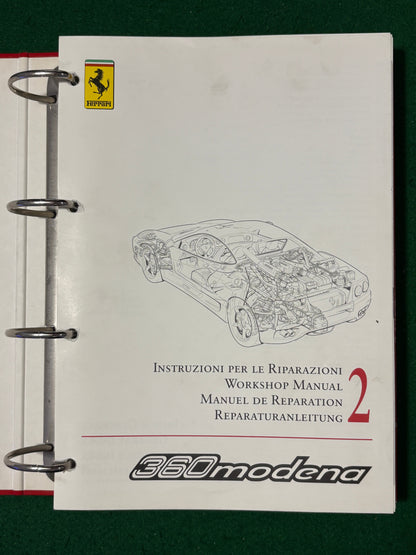 Ferrari 360 Modena Technical Informations - 2 Volume Set (1477/99 & 1478/99)