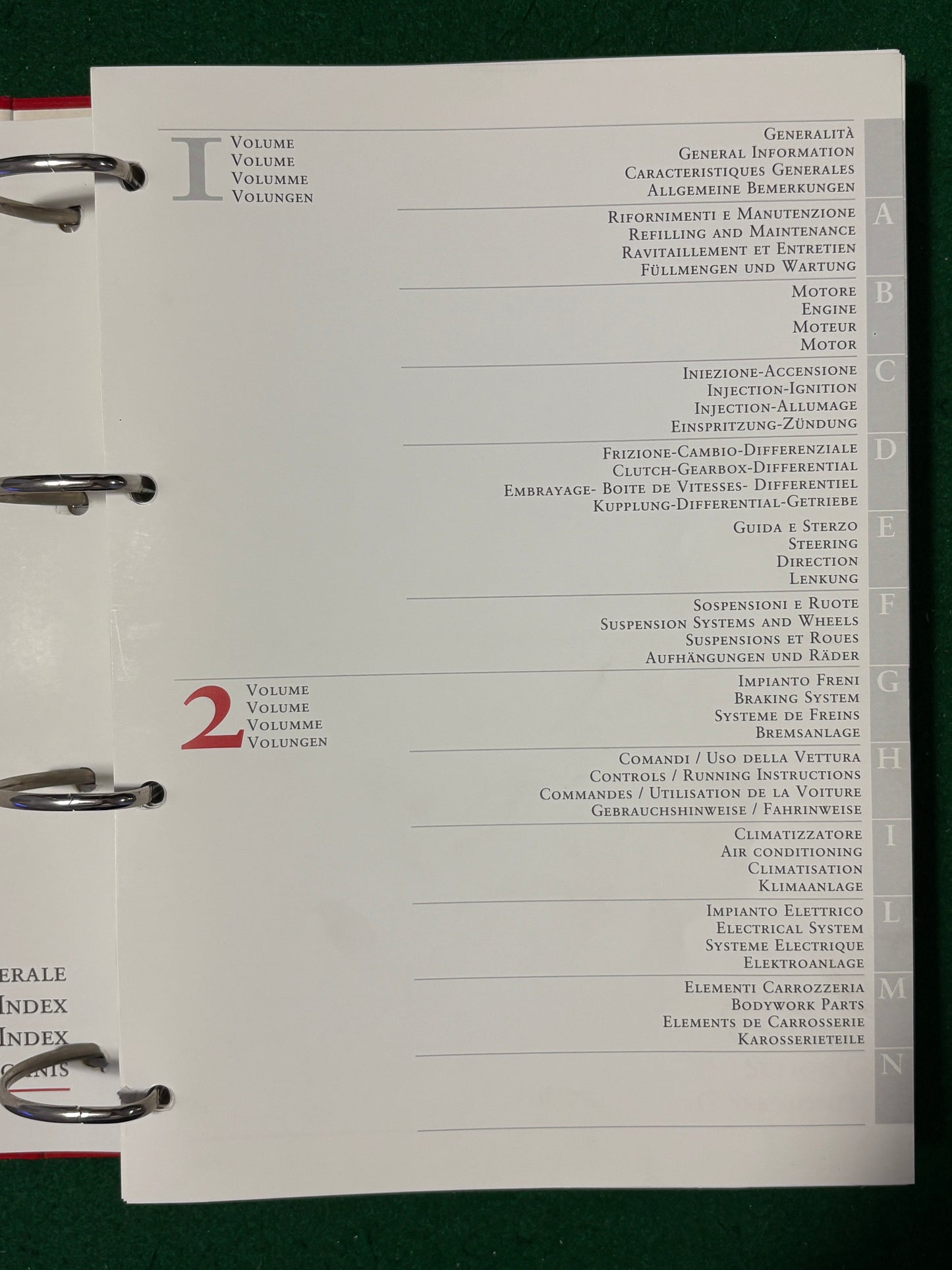 Ferrari 360 Modena Technical Informations - 2 Volume Set (1477/99 & 1478/99)
