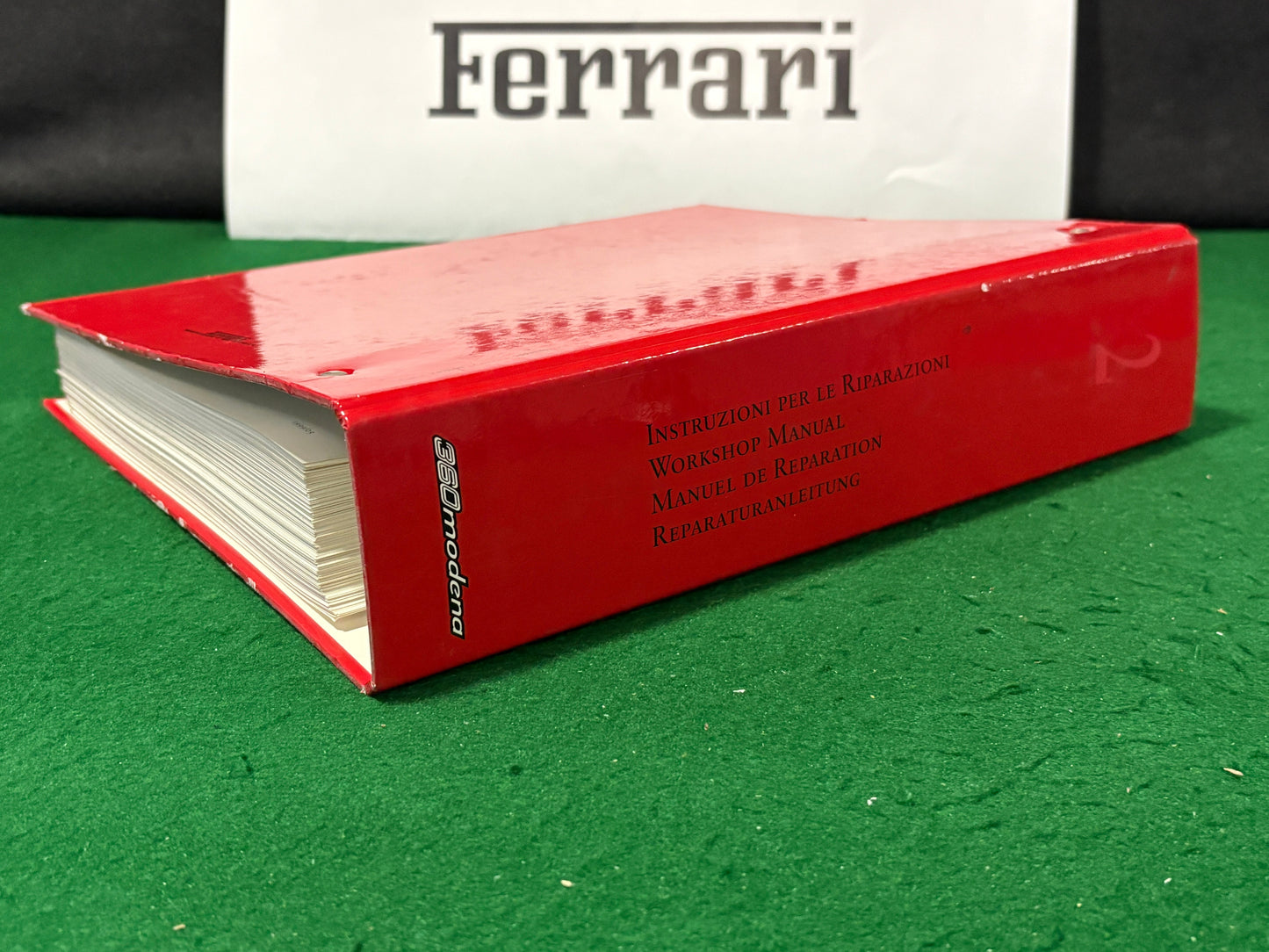 Ferrari 360 Modena Technical Informations - 2 Volume Set (1477/99 & 1478/99)