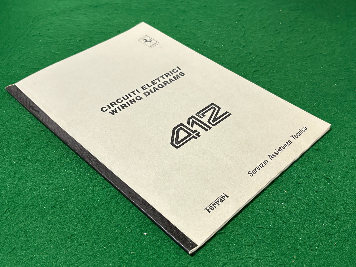 Ferrari 412 Wiring Diagrams (441/86)