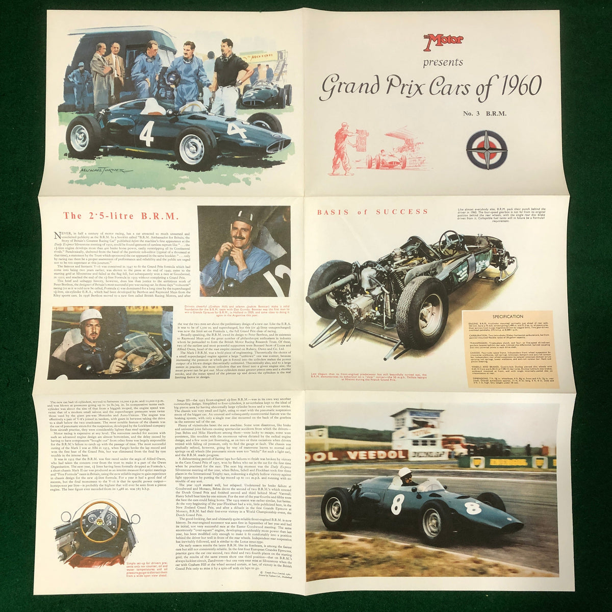 Portfolio of Grand Prix Cars of 1960