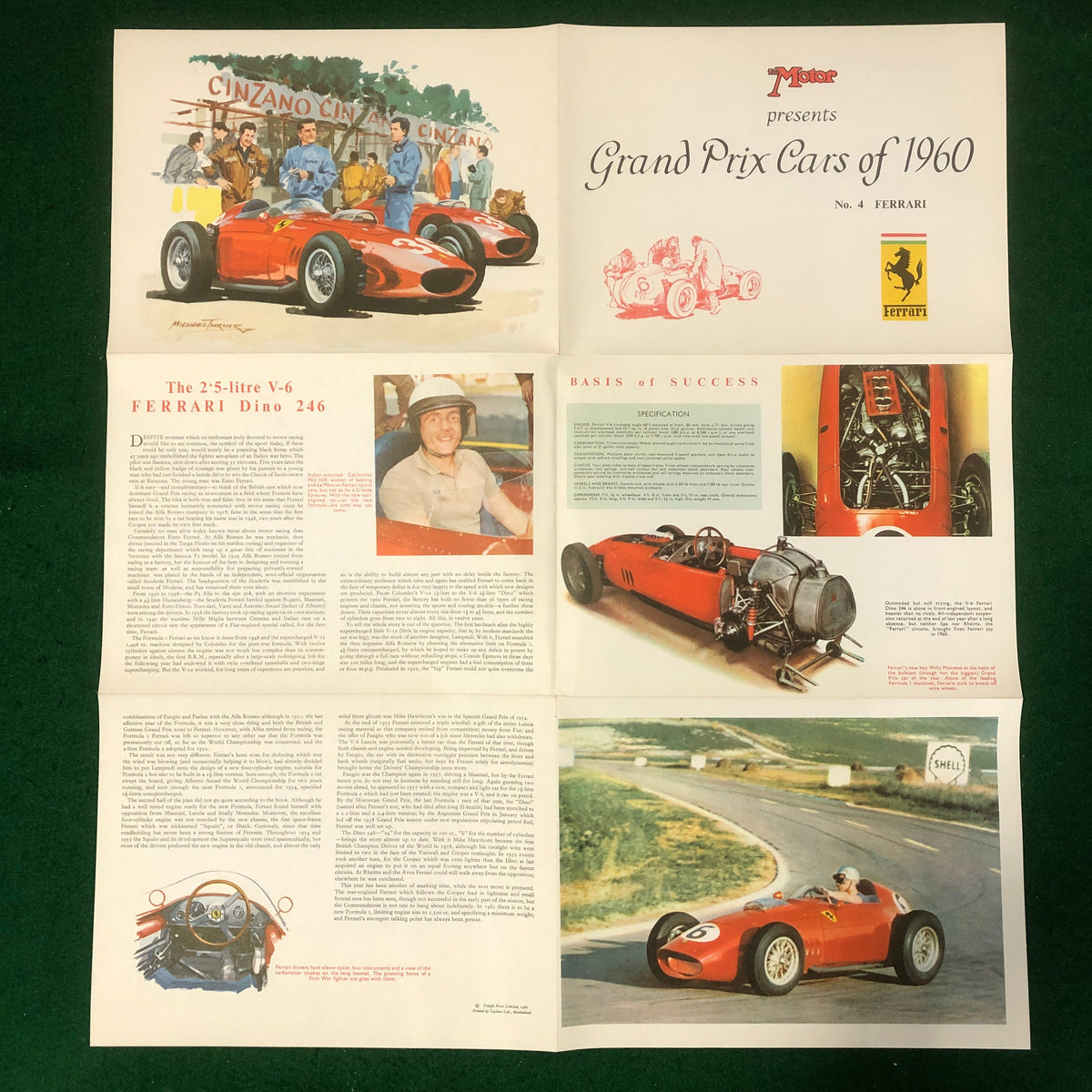 Portfolio of Grand Prix Cars of 1960
