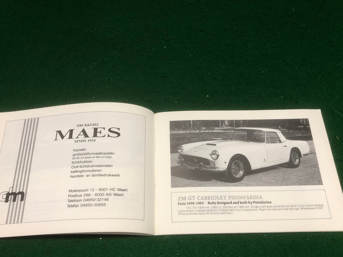 Ferrari Expo Lions Club Wert 1990