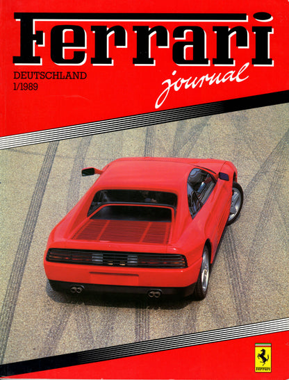 Ferrari Deutschland Journal 1989/01