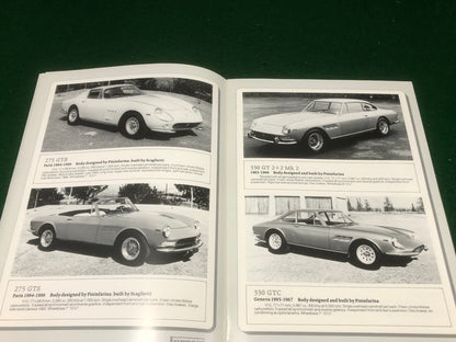 Ferrari guide to cars since 1959 to 1986