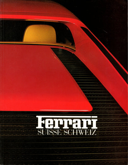 Ferrari Suisse / Schweiz 1987