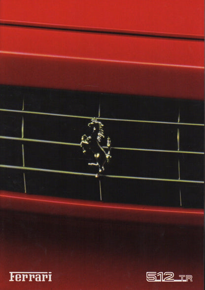 Ferrari 512 TR Brochure (810/93 - 5M/01/94)