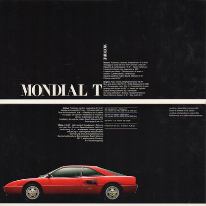 Ferrari Product Range 1992 Brochure (729/92 - 5M/05/92)