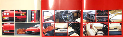 Ferrari Testarossa Deluxe Brochure (329/84 - 2M/11/88)
