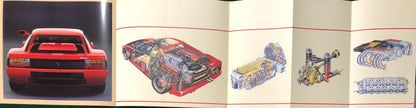 Ferrari Testarossa Deluxe Brochure (329/84 - 2M/11/88)
