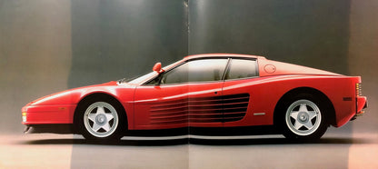 Ferrari Testarossa Deluxe Brochure (329/84 - 2M/11/88)