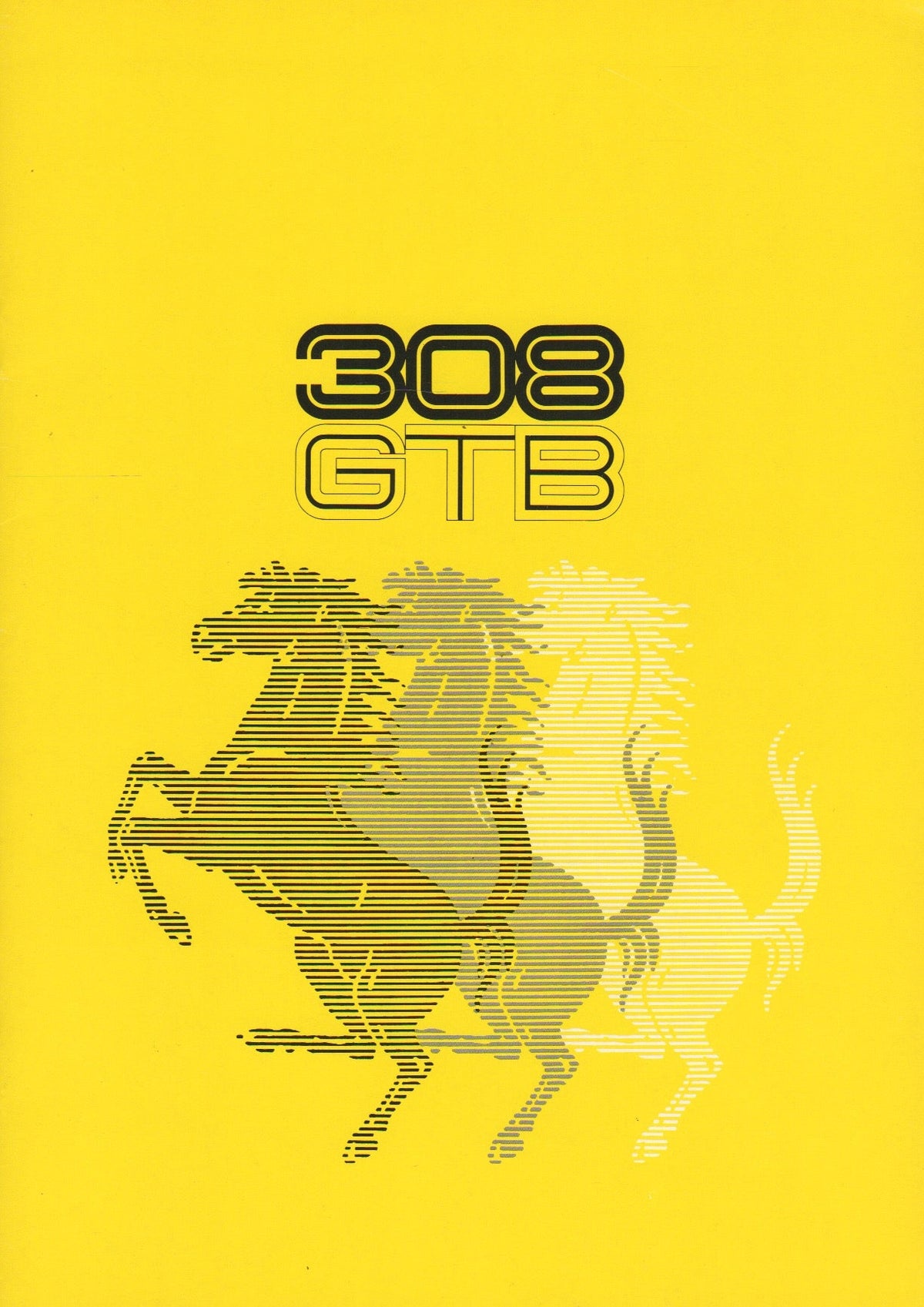 Ferrari 308 GTB Brochure (120/76 - M0935F14276)