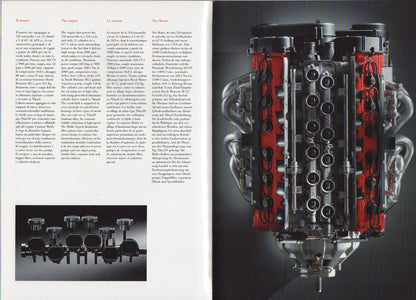 Ferrari 550 Maranello Deluxe Brochure (1150/97 - 3.5M-07/98)