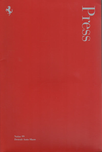 Ferrari Press Kit 1999 NAIAS Detroit (Dmg)