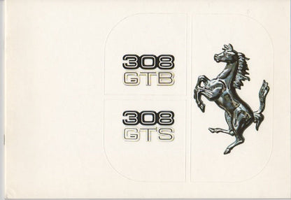 Ferrari 308 GTB/GTS Brochure (147/77 - 6M/11/79)
