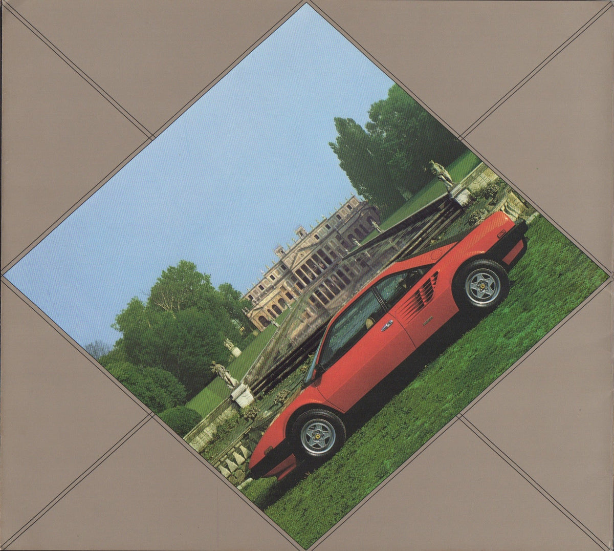Ferrari Mondial QV Deluxe Brochure (US Vers)(284/83 - 2.6M/1/85)