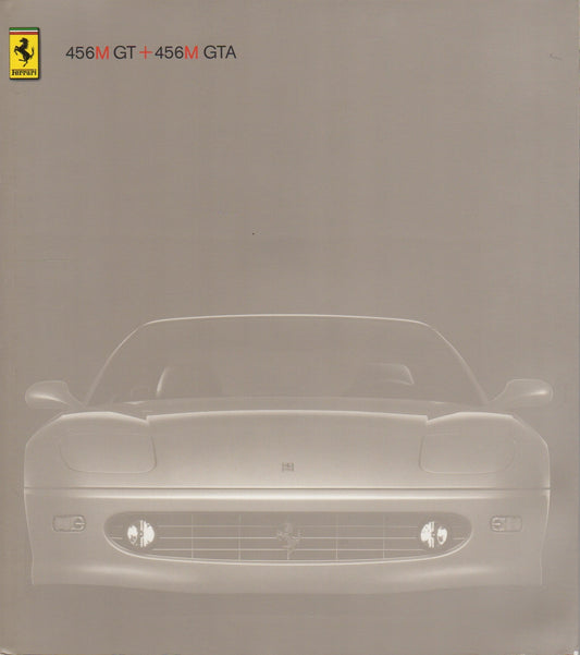 Ferrari 456 M GT & GTA Brochure (1387/98)