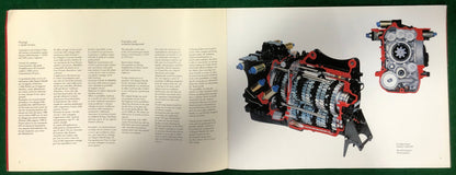 Ferrari F355 F1 Press Kit Brochure (1225/97 - 2M-9/97)