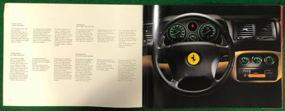 Ferrari F355 F1 Press Kit Brochure (1225/97 - 2M-9/97)