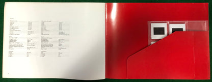 Ferrari F355 F1 Press Kit Brochure (1225/97 - 2M-9/97)