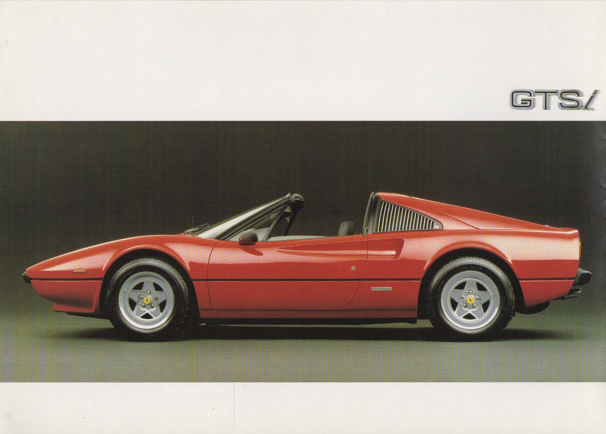 Ferrari 308 QuattrovalvoleBrochure (245/82 - 6M/2/84)