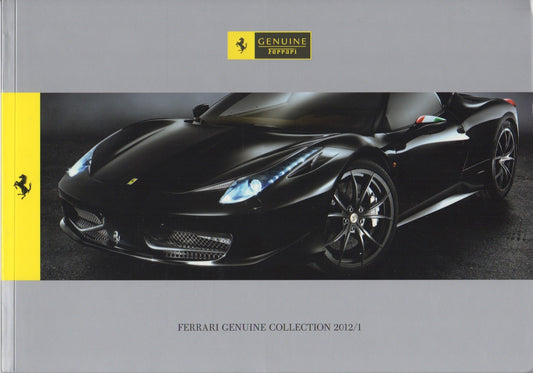 Ferrari Genuine Collection Brochure 2012/1