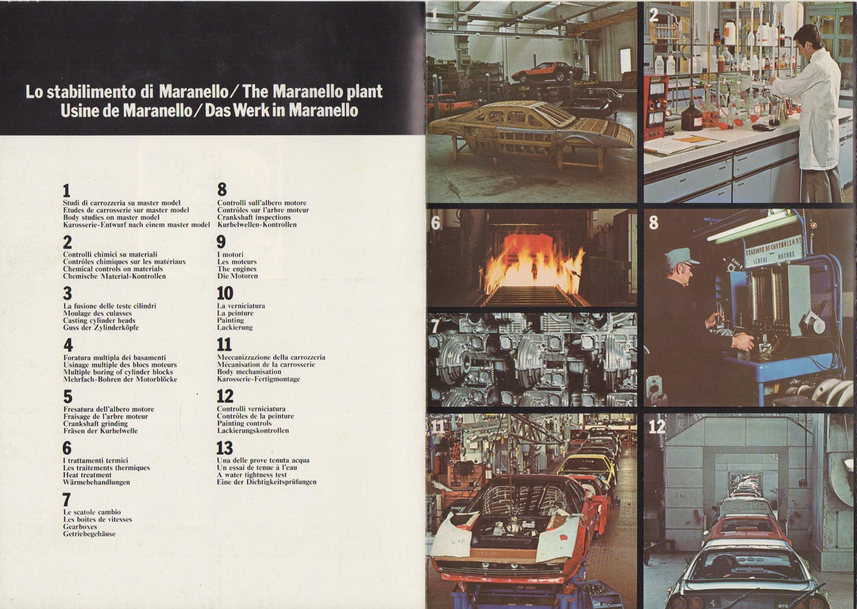 La Ferrari 1978 Brochure (164/78)